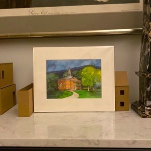 Willams College - Griffin Hall art print